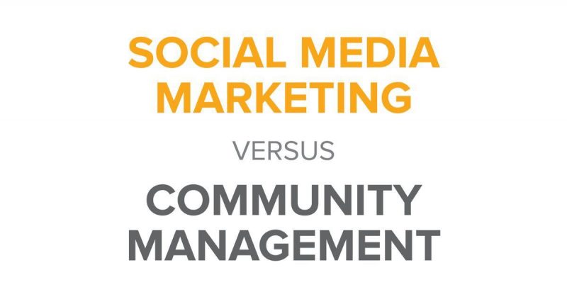 Social Media Marketing Community Management Facebook 1
