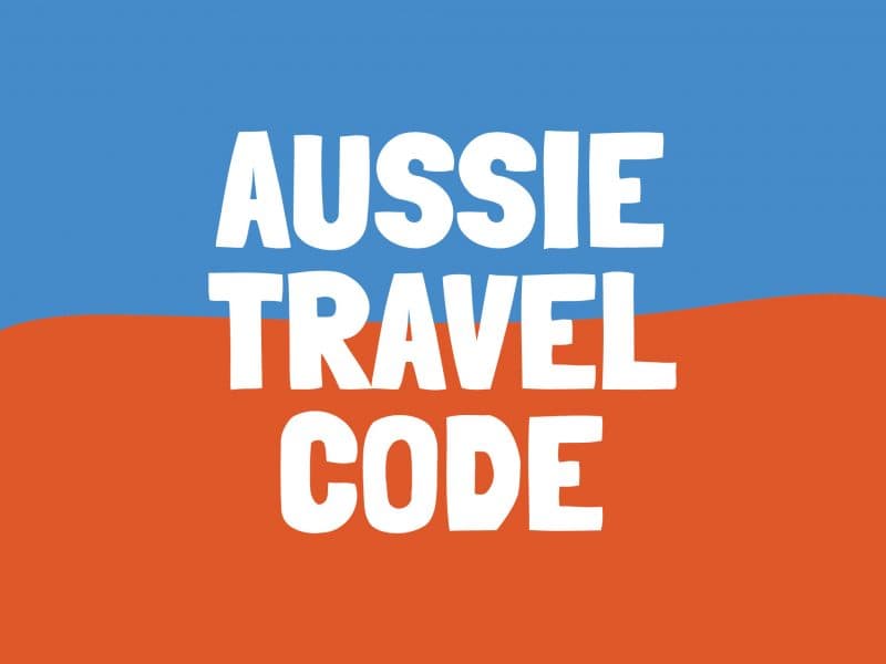 Aussie Travel Code Logo And Branding 1