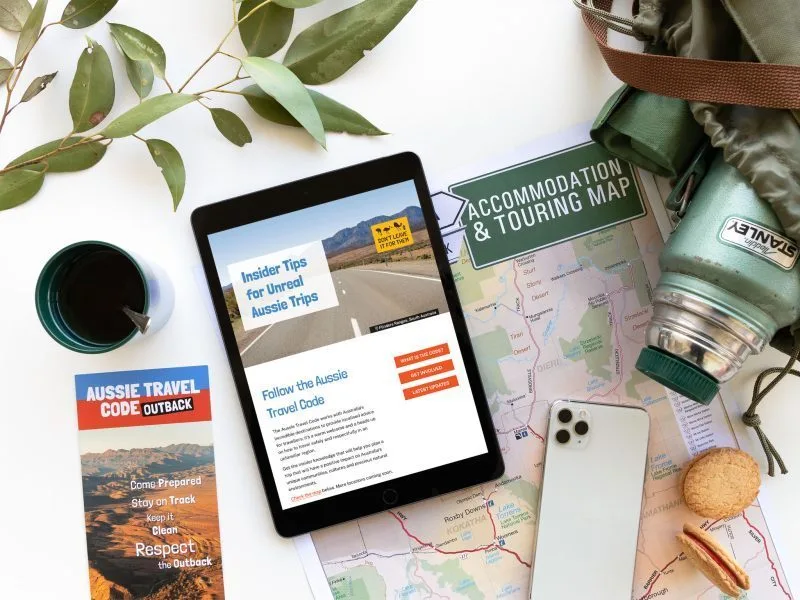 Home IPad Portait Aussie Travel Code Website 50 1